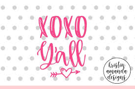 Download Free Xoxo Y All Valentine S Day Svg Dxf Eps Png Cut File Cricut Silhoue Crafter File Free Download Svg Files Vector Icon