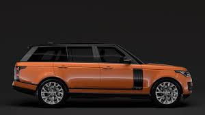 3d Range Rover Hse Td6 Lwb L405 2018 Cgtrader