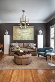 Grey And Brown Living Room With Zebra Print Pillows Brown Living Room Decor Brown Living Room Grey And Brown Living Room