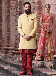 Indian wear for men also plays an stylish role to look competitive at a wedding occasion. Indian Wedding Clothing For Men Mens Ethnic Wear Business Suits For Bonsoir