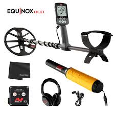 Audio and vibration response is also give a sensitive signal to located the metal and gold. Photo4less Minelab Equinox 800 All Terrain Waterproof Multi Purpose Metal Detector Pro Find 35 Waterproof Pinpointer Cloth