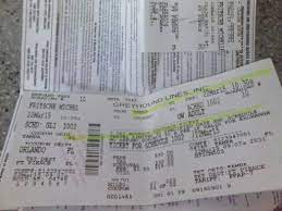 03 22 15 Greyhound Bus Ticket Bus Tickets Greyhound Bus Greyhound