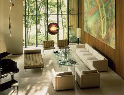 But aside from designing the structure, he often designed the furniture and furnishings that were to go in his buildings as well. Barcelona Couch Knoll