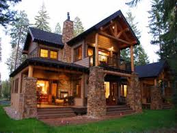 Modern and rustic craftsman homes, lodge inspired living, lakefront and mountain property lots along with small and luxurious floor plans can be incorporated to include many design elements homeowners desire in their search for a comfortable and casual wilderness lifestyle. Mountain Homes Colorado Style Homes Mountain Lodge Style Home Plans Mountain Lodge Lodge Style House Plans Free House Plans Rustic House
