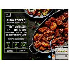 Moroccan lamb and couscous slow cooker. M S Slow Cooked Lamb Tagine Ocado