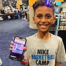 🏀 This sweet 2nd grader came up to show me, his eagle-eyed classmate  spotted him