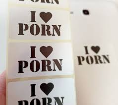 Buy I LOVE PORN Sticker Stickers 25-1000 Pack Porn Stickers Joke Decal Porn  Decal Sex Sticker Paper Penis Sticker Love Porn Sticker Joke Art 023 Online  in India - Etsy