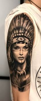 Native american tattoos native american symbols native american design american indians american women american history tribal tattoos chicano tattoos female indian pictographs: Tattoo Ideas For Women 42 Ideas Tattoofeminin Indian Girl Tattoos Native Tattoos Headdress Tattoo