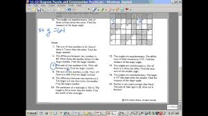 Many number puzzles that do not look like a crossnumber puzzle at first glance can be formulated as crossnumber puzzles and therefore be solved by the crossfigure solver. Cross Number Puzzle Down 1 3 4 6 8 10 Youtube