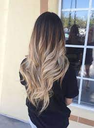 The dark brunette hair on this style fades to a beautiful baby blonde. 50 Ombre Hairstyles For Women Ombre Hair Color Ideas 2021 Hairstyles Weekly
