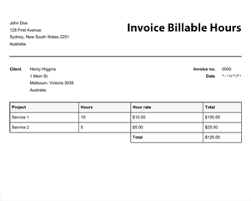 Free Invoice Templates Online Invoices