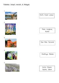 Maybe you would like to learn more about one of these? Tempat Menarik Di Malaysia Worksheet