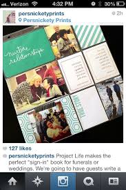 Project Life At Funeral Persnickety Prints Book Projects Becky Higgins Project Life