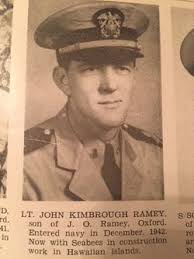 LCDR John Kimbrough Ramey Sr. (1912-1993)