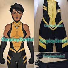 Using her tantu totem, she can channel the powers of the animal kingdom by tapping into the morphogenetic field. Mari Jiwe Mccabe Vixen Cosplay Costume Dc Jla Suicide Squad Arrow Costumed Halloween Cosplay Spandex Zentai Suit Jumpsuit Movie Tv Costumes Aliexpress