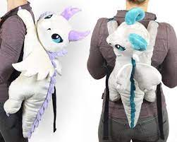 Dragon Plush Backpack Sewing Pattern Pdf Tutorial Stuffed Etsy Backpack Pattern Sewing Plush Backpack Backpack Sewing