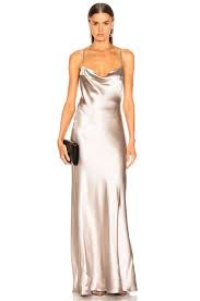 Image 1 Of Galvan Whiteley Dress In Platinum Dresses Colorful Dresses Galvan London