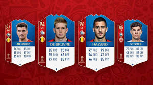 He primarily plays as an attacking midfielder and as a wide midfielder. 96 Hazard 94 De Bruyne In Fut 18 World Cup Third Place Game Motms Futhead News