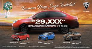 Perodua, misalnya, mengalami penurunan harga 5.6%. Proton Tawar Saga Dengan Harga Bawah Rm30k Sempena Hari Raya Funtasticko Net
