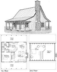 The bedroom loft is one of my favorite parts of a tiny house. Simple Cabin Floor Plans 1 House Plan With Loft Vintage House Plans Loft Floor Plans