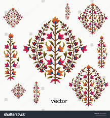 Mughal Flower Motif Bunch White Ground Ad Affiliate Motif Flower Mughal Ground Flower Painting Pattern Art Mughal