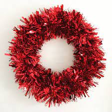 The rhinestone bookmark is dedicated to young adult book reviews and related topics. Hgtv Holiday House Feature Red Tinsel Wreath Tinsel Christmas Etsy Presepio De Natal Natal