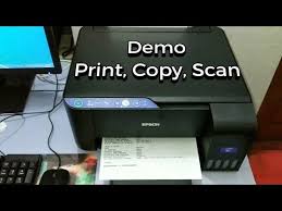 #تنزيف_رؤوس الطابعة ايبسون عمل فورمات طابعة ايبسون تيست برنت للطابعة ايبسون بدووون حاسوب. Epson L3151 Print Copy Scan Demo Youtube