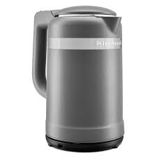 There's something very comforting in the phrase, i'll put the kettle i've seen others post about rusting so i was very reluctant to go with this kettle. Kitchenaid Design Charcoal Grey 1 5l Jug Kettle Harts Of Stur