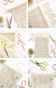 Maybe you would like to learn more about one of these? Macrame Christmas Stocking Tutorial A Beautiful Mess Bloglovin