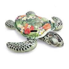 Bouee Gonflable Pour Piscine Tortue A Chevaucher Le Geant De La Fete