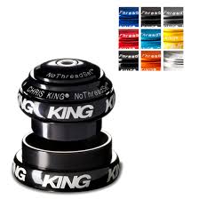 Chris King NoThreadSet Grip Lock Tapered Headset - EC34/28.6 | EC44/33 -  Bold Logo Print