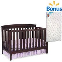Delta Canton 4 In 1 Convertible Crib Mattress Value Bundle Walmart Com Baby Cribs Convertible Cribs Baby Cribs