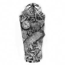 Nautical Sleeve Tattoo Design Sleevetattoos Tattoo Sleeve Designs Half Sleeve Tattoos Designs Nautical Tattoo Sleeve