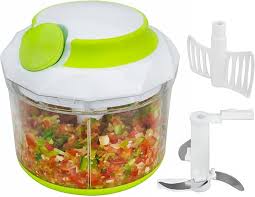 The food chopper comes with 3 blades which feature a surgical grade stainless steel material. 7 Best Onion Chopper Reviews Versatile And Easy To Use Gadgets