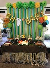 Jungle Baby Shower Lion King Baby Shower Babyshowerideasgen Decoraciones De Baby Shower Para Ninos Pasteles De Baby Shower Boy Temas De Baby Shower De Nino