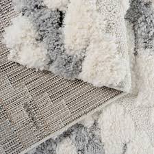 #rug #carpet #decor #interior #design #shaggyrugs. Deluxe Shaggy Teppich Weiss Boho Bahama My8831