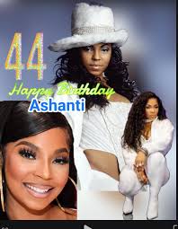 Ashanti celebrating her 45th birthday ❤️🎉
