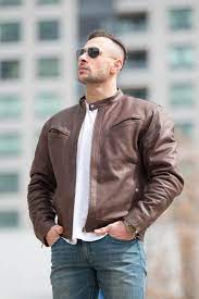 Pin On Men S Leather Jacket Fashion