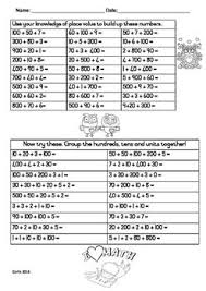 Place Value Doubling Halving Doubling And Halving Place Values Worksheets For Grade 3