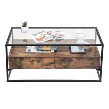 ( 0.0) out of 5 stars. China Glass Coffee Table With 2 Drawers Tempered Glass Top With Storage Shelf China Coffee Table Coffee Table With Storage