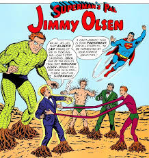 Honestly This Is The Superman Series I Want To Read The Most Right Now Because I Keep Finding Examples Of Super Comic Book Covers Jimmy Olsen Comic Book Cover