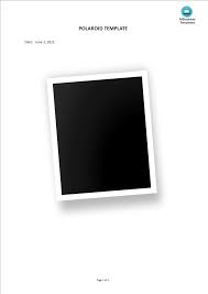Feminine polaroid photo frame mockup png. Kostenloses Polaroid Template