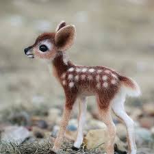 The Most Adorable Felted Toy A Very Cute Baby Deer Baby Animals Funny Baby Animals Super Cute Cute Little Animals