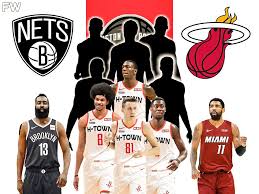 Basketball wallpaper has many interesting collection that you can use as wallpaper. Crazy Blockbuster Trade Nets Get James Harden Heat Get Kyrie Irving Rockets Get 9 Players Fadeaway World