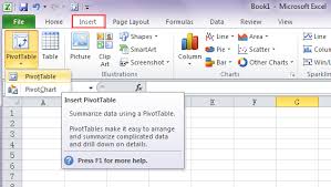 Where Are Pivot Table And Pivotchart Wizard In Excel 2007