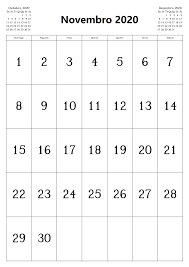 Calendario Novembro 2020 Para Imprimir Com Feriados Befaro Com Calendario Em Branco Calendario Gratuito Para Impressao Calendario Mensal Para Impressao