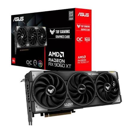 Placa de Vídeo ASUS Radeon RX 9060 XT TUF Gaming OC 16GB