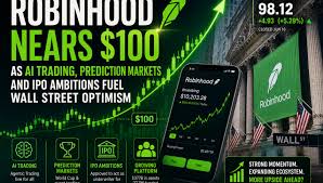 Robinhood Nears $100 as AI Trading, Prediction Markets and IPO Ambitions Fuel Wall Street Optimism
