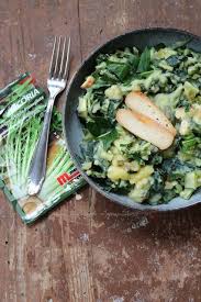 Cicoria Catalogna Salat Mit Warmem Kartoffeldressing Und Raucherkase Rezepte Lebensmittel Essen Italienische Kuche