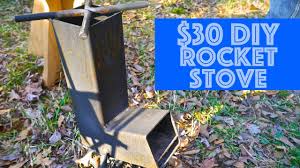 A rocket stove is a type of combustion stove that is highly efficient and can burn most any organic material as well as many man made ones. A 30 Diy Steel Rocket Camp Stove Youtube